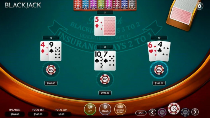 Quy tắc chơi game Blackjack trực tuyến