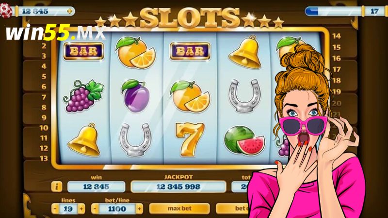 Các nút thường thấy trong Game Slot Win55